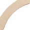 Ekena Millwork 3-inch W x 18-inch D x 18-inch H Thorton Rough Cedar Woodgrain TimberThane Knee Brace, Primed BRCUR03X18X18THRRCPR - alternate 6
